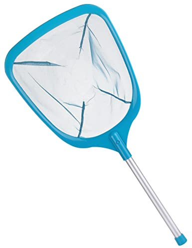 UNCO- Pool Skimmer Net with Pole, 25'' (Leaf Skimmer with Pole), Pool Nets for Cleaning with Pole, Pool Net Skimmer, Skimmer Net, Pool Cleaning Net, Pool Leaf Skimmer, Pond Skimmer Net, (HSP01)