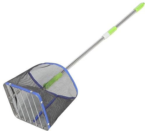Garneck Tischtennisballpicker Mit Verstellbarem Griff Tragbar Für Aufsammeln Von Bällen Einziehbar Für Einfachen Transport Und Lagerung