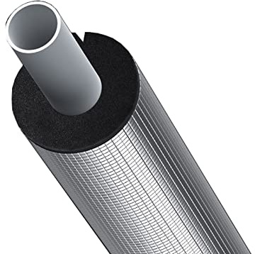 Aislamiento de Tuberías Flexible Retardante Térmico Tubo de Aislamiento 100cm, ID 22/27/34.0mm, Espesor 100.0mm Coquilla Aislante for Varios Tipos de Tuberías de Agua for Interiores y Exteriores(ID34.