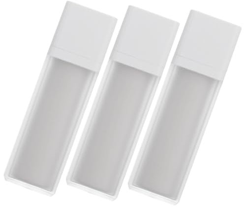 BELLIFFY 3pièces Lot De Bouteilles De Lotion Pompe Sous Vide Flacons Cosmétiques Compacts Et Légers Pour Voyage Distributeurs Faciles à Utiliser Pour Crèmes Et Lotions