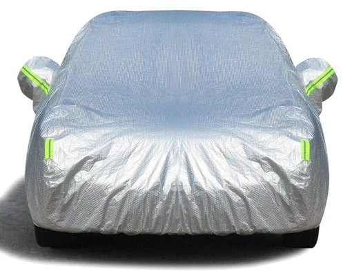 PUNICS Housse extérieures Auto Compatible avec Chevy pour Spark 1998 1999 2000 2001 2002 2003 2004 2005 2006 2007 2008 Housse De Voiture Complète pour Garage Étanche