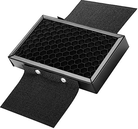 DOITOOL Quick Release Hood Material Flash Spot Filter Honeycomb Grid for Camera Accessories