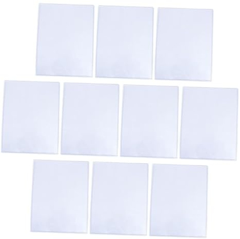 PRETYZOOM 12pcs Photo Sleeves Picture Holders for Protection Against Scratches and Water for Photos Simple Style Design