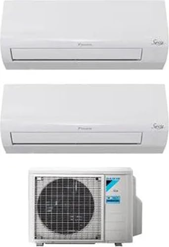 Climatizzatore dual split 12000 + 12000 btu, con pompa di calore, Classe energetica A++/A+