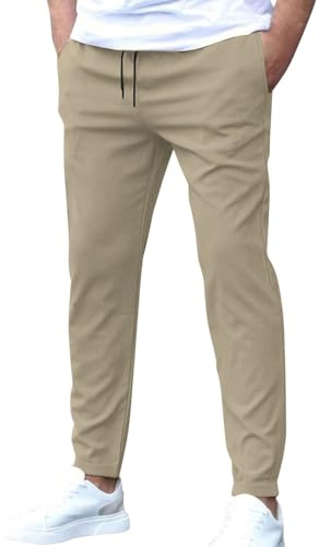 TOFOTL Pantaloni Imbottiti Uomo Kirakuko Giapponesi Pantaloni Alta visibilità Slim Cargo Lunghi Tuta Design Urbano