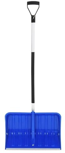 Pelle à neige en aluminium et polypropylène (polypropylène) 145 cm - Légère et robuste pour un déneigement facile - Idéale pour la maison et le jardin