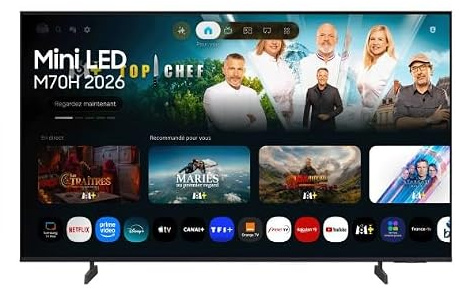 Samsung TV M70H (2026) 55 Mini LED UHD 4K - TU55M70HAUXXC