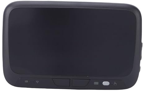 Plyisty Tastiera Wireless con Touchpad, Mini Telecomando Portatile Retroilluminato RGB 2.4G per Smart TV, TV Box Android, PC.Mouse Combinato con Touchscreen Grande, Ricaricabile, Nero
