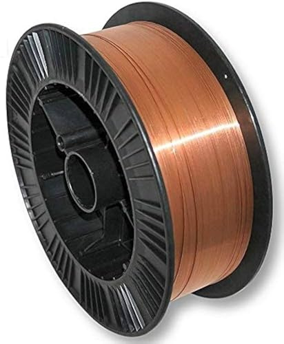 MIG/MAG Schweißdraht SG3 G4Si1, Stahl, 0,8 mm, 5 kg Rolle, Kupferoberfläche, für un- und niedriglegierten Stahl