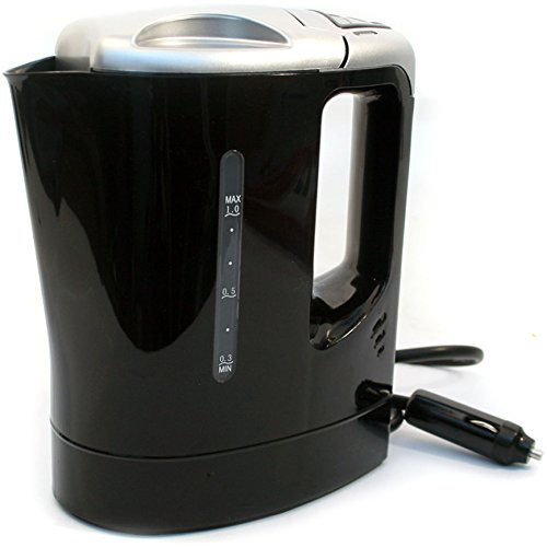 12V ELECTRIC KETTLE WATER CAR VAN LORRY TRAVEL PORTABLE CAMPING JUG 0.8 LITRE HOT