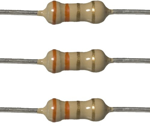 E-Projects 10EP5143R30uk 3.3 Ohm Resistors, 1/4 W, 5% (Pack of 10)