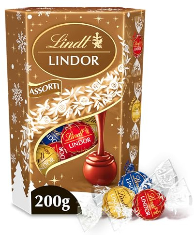 Lindt - Lindor Surtido de edición navideña - 200 g