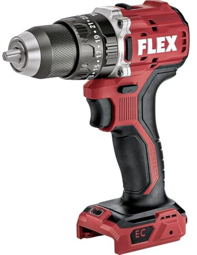 Flex Akku Schlagbohrschrauber PD 2G 18.0-EC LD C (Akkuschrauber, 18 V, bürstenloser Motor, 2-Gänge, ergonomischer Griff, kurze Kopflänge) 530532
