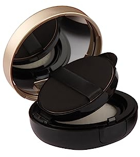 15 g Portable Air Cushion Puff Box Conteneur Vide Maquillage Poudre DIY Coussin Fond de Teint Cosmétique Maquillage Case BB CC Récipient de crème Solaire Noir