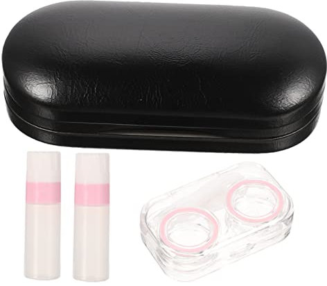 Healvian Doppelseitiges Brillenetui Aus Pu Brillenbox Für Mehrere Brillen Doppellagiges Brillenetui Mit Organizer-Funktion Tragbar Und Praktisch