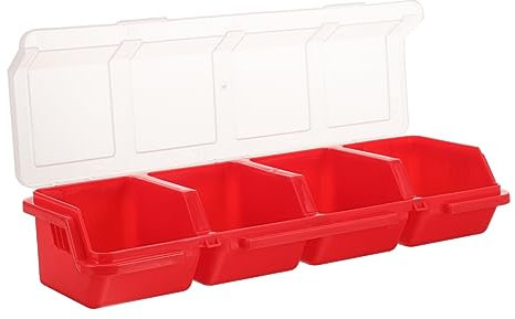 SEWOART Organizzatore Per Dadi E Bulloni Contenitore in Plastica Piccola Cassetta Degli Attrezzi Organizer Per Viti Accessori Elettronici Componenti