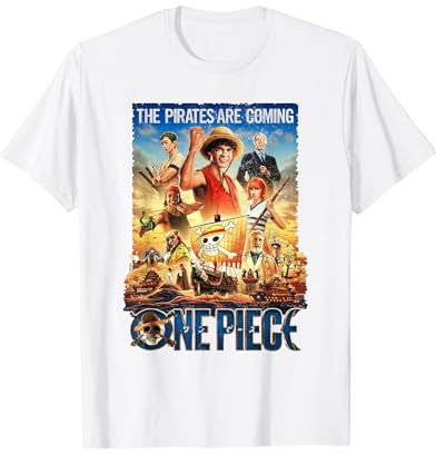 One Piece Pirates are Coming Poster T-Shirt