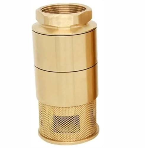 Filtre à mailles, filet de filtrage de pompe, filtre à clapet anti-retour, clapet de pied en laiton, 1 pièce 1 1-1/2 BSP filetage femelle en laiton clapet anti-retour filtre clapet de fond clapet de