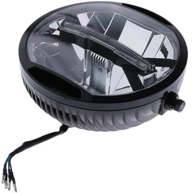 Hauptscheinwerfer Retro-Stil Scheinwerfer Fahrlicht Universal Für Motorrad Motorrad Scheinwerfer