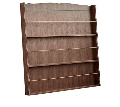 Büro Breiter Zeitungsständer mit 3 Fächern – Zeitungsständer aus Holz, Aufbewahrungshalter, stehender Zeitungsständer for Bücher, Zeitungen, Wohnzimmer, Büro, Heimdekoration, Walnuss Literatur