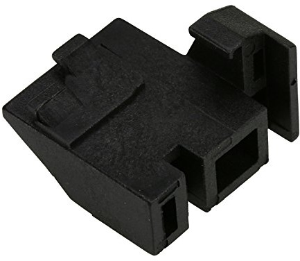 Amica 8026852 Ofen-Aufhänger aus schwarzem Glas unten links