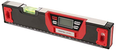 Tubayia 0-90 grader digital LCD lutningsmätare vattenvåg inklovad vinkel mätverktyg 300 mm