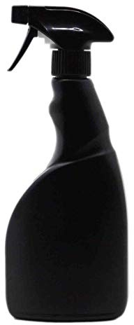 Chemical Superstore 10 x Black Teardrop 500ml Bottle (with Optional Spray Head) (Black Spray)