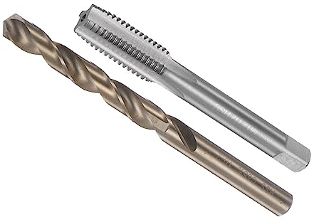 CoCud Taraud et Perceuse Mèche Ensemble M12 x 1,75 Taraud Filetage 10,2 mm | 1-Ensemble, Perceuse Diamètre, Métrique Machine Vis Taraud, pour Filetage Tapotement Réparation