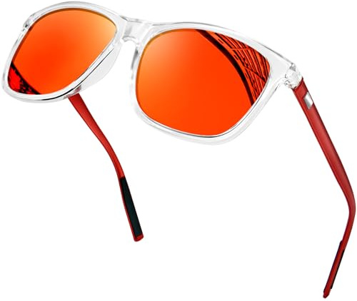 KANASTAL High Protection Polarised Sunglasses Al-Mg Alloy, Unisex UV400 | Flexible Spring Hinge, Category 3, Ideal for Driving, Fishing, Walking, Holidays and Other Outdoor Activities