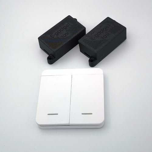 Interruttore 220V con telecomando wireless con montaggio a parete 2ch