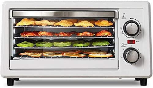 IUBGFTO Deshidratador de Alimentos, máquina eléctrica de Frutos Secos, secador de Verduras, deshidratador de Carne Seca, deshidratador de Carne