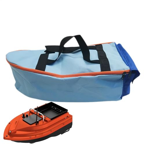 Aufbewahrungstasche für Fischerboote – wasserdichte Angeltasche für Angelausrüstung | Aufbewahrungsorganisator für Köder, Boote und Fernbedienungszubehör | Robuste Angeltasche zum Organisieren und Tra