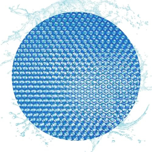 4-10 ft Round Solar Hot Tub Bubble Cover, Heat Retaining Blanket Cover, Solar pool coverr, 4 ft 5 ft 8 ft 10 ft Round Pool Solar Blanket, Protective Round Thermal Blanket for Inground Pools
