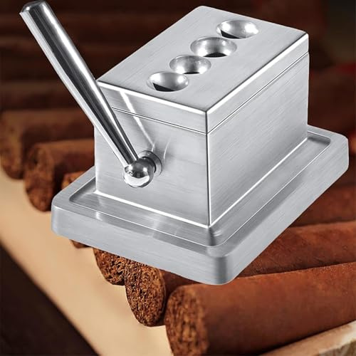 Coupe-cigare de table avec guillotine, 4 options de coupe pour coupe droite et coupe en V, compatible avec les jauges de 52 à 60, idéal pour les amateurs de cigares et un usage domestique