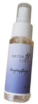 NaturTier Augenpflege 30 ml, Augenreinigung, Augenreinigungsmittel - 100% Natürliche Inhaltsstoffe - Hund, Katze, Pferd