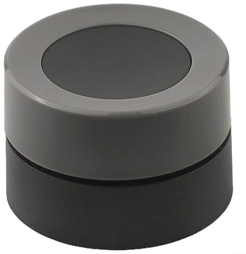 Comgooldool Smart Scene Switch für Tuya-Zigbee 3.0 Wireless Knob Button mit Fernbedienung Dimm-Steuerung, für Tuya Smart Hub, Schwarz (40 × 40 × 26,5 mm)