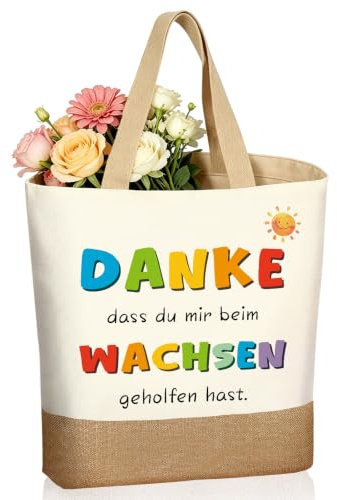 Beste Erzieherin Geschenk Abschied,Abschiedsgeschenk Erzieherin Kindergarten, Dankeschön Geschenke für Lehrerin Baumwolltasche, Kinder Abschiedsgeschenk Kita, Erzieher Geschenk zum Abschied