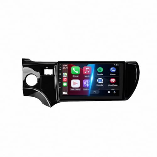 Autoradio 2 Din Bluetooth per Toyota Aqua Prius C 2011-2017 Touchscreen Stereo Auto Bluetooth con Schermo, Radio Auto con Mirror Link/Usb/Supporta Telecamera, 4 Nucleo 1G+32G