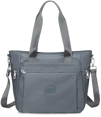 YANAIER Damen Handtaschen Schultertasche Groß Shopper Tasche | mit Mehreren Taschen, Wasserdicht Nylon, Multifunktionale, Umhängetaschen, für Arbeit Schule Lässige täglich