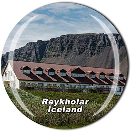 Reykhólar Island 3D Kühlschrankmagnet Kristall Glas Magnet Reise Souvenir Sammlung Geschenk Magnet Sticker Home Küche Dekoration