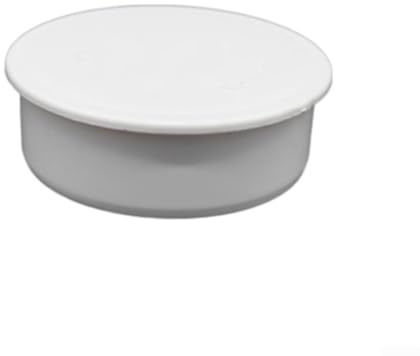 Round PVC Sewer Pipe Cap, Insert Water Stop Hose End Connector, 50-110mm Thick PVC Pipe Cap Decorative Cover, Soil Pipe Cap Insert Waste Plumbing Fittings(50mm)