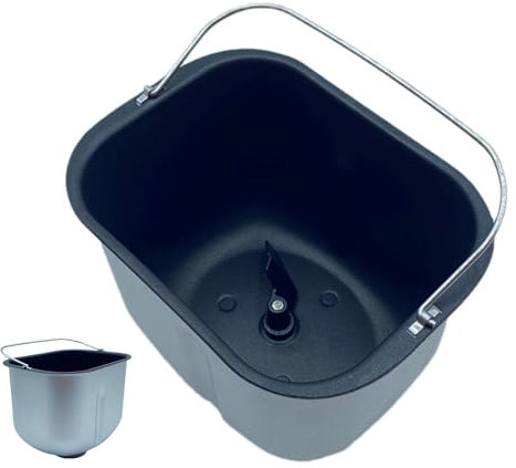 Brotmaschinenplatte, Brotbackform,Antihaft-Mischbroteimer, Metall-Brotfasseinlage | Mehrzweck-Backfass-Brotbackautomaten-Ersatzteil zum Backen von Brot