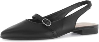 Gabor Slingpumps, dam klackskor, Svart 27, 40 EU