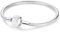 XWN Snake Chain Bracelet, 925 Sterling Silver Round Clasp Charm Silver Bracelet Jewelry Gift, Suitable for European Charms, Ideal for Women and Girls-White rose