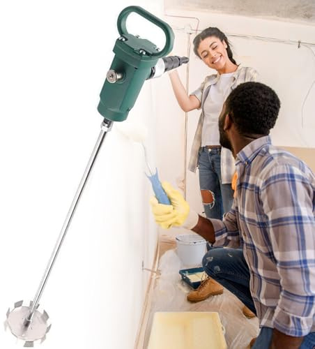 Mezclador neumático de pintura, disolvente de tinta eficiente para mezcla y agitación profesional de pintura