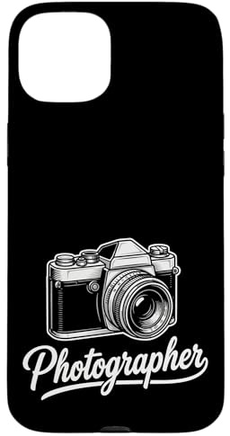 Vintage Analog SLR Camera Retro Photographer Film Case for iPhone 15 Plus