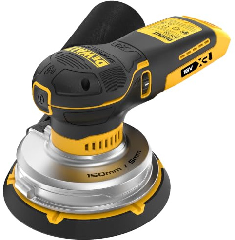 DEWALT 18V XR Brushless 150mm Random Orbit Sanders, Tool Only, DCW230N-XJ