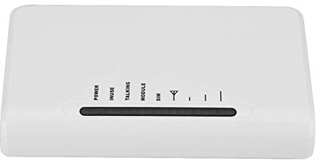 fosa GSM Gateways Boîte de téléphone Sans fil à câblé, 24 heures de travail connecterTéléphone fixe/alarme/Boîte d'enregistrement pour faire des appels avec l'antenne externe(Blanc)