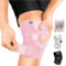 Bracoo KS10 Genouillère Rotulienne et Ligamentaire, Attelle Genou Sport, Arthrose, Orthèse Médicale Ajustable en Néoprène avec Anneau Stabilisateur, Pour Jambe Gauche ou Droite (Rose)