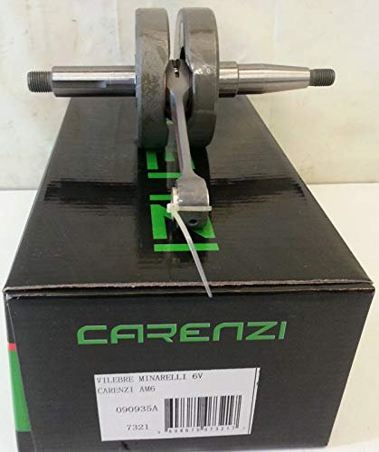 ALBERO MOTORE CARENZI SPALLE PIENE 16000 GIRI FACTORY minarelli AM6 sp.12 aprilia fantic vent derbi hond HM malaguti HSR generic BETA yamaa